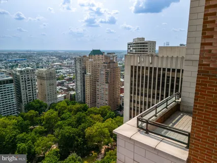 a view of a buildings