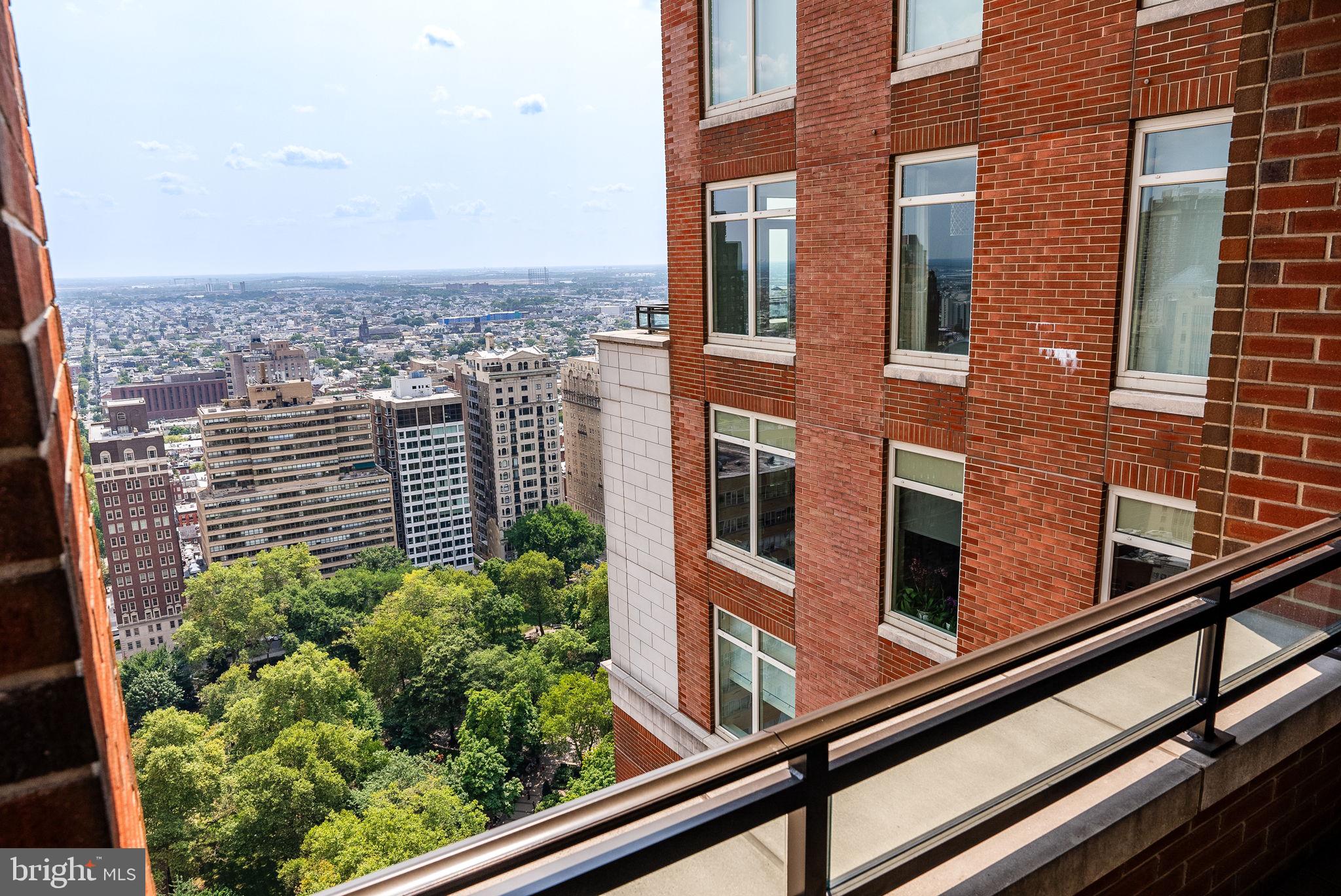 130 South 18th Street, Unit 2803 Philadelphia, PA 19103 - Photo 28 of 32 a view of a building from a window