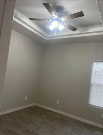 a view of a hallway with front door