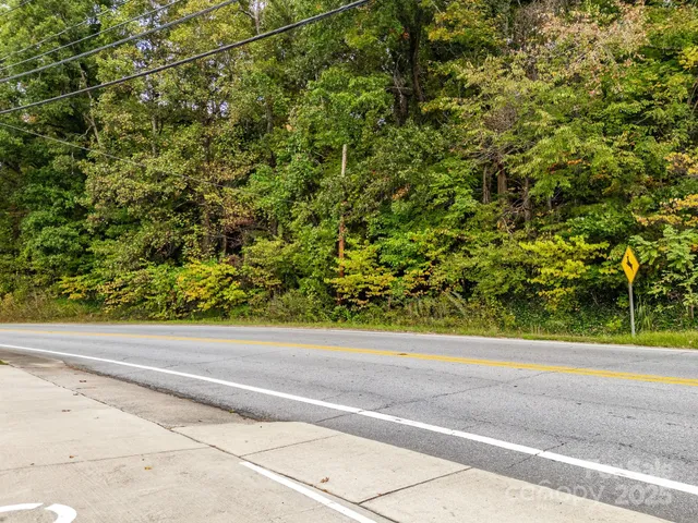 a view of a space with a street