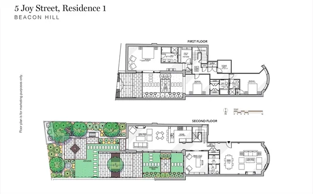 $5,750,000 | 5 Joy Street, Unit 1, Boston, MA 02108