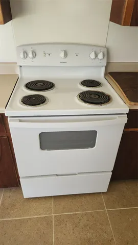 a close view of washer and dryer