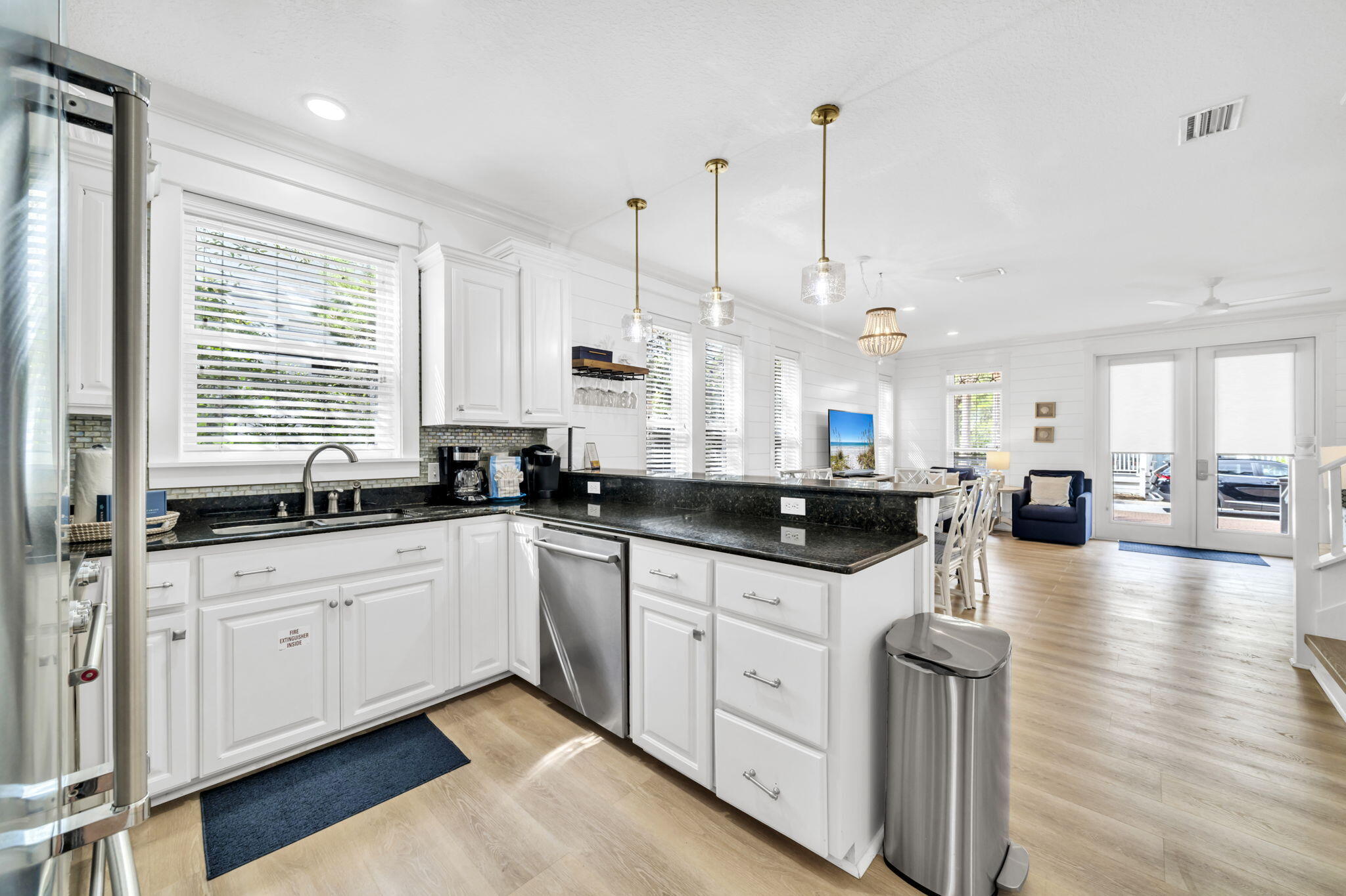 212 Seacrest Beach Boulevard East Inlet Beach, FL 32461 - Photo 12 of 43 OPEN KITCHEN TO LIVING SPACES