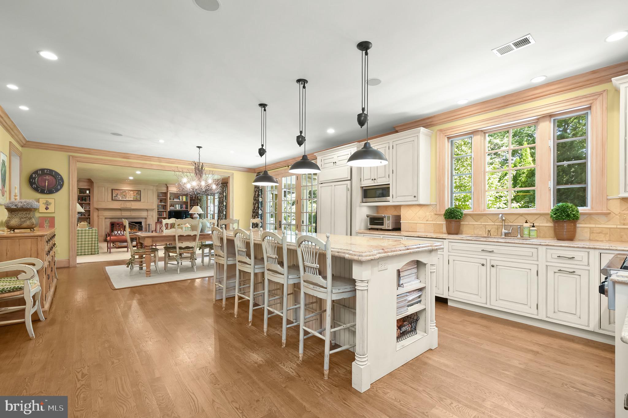 6939 Greentree Road Bethesda, MD 20817 - Photo 16 of 54 Chef's Kitchen Open to Family Room