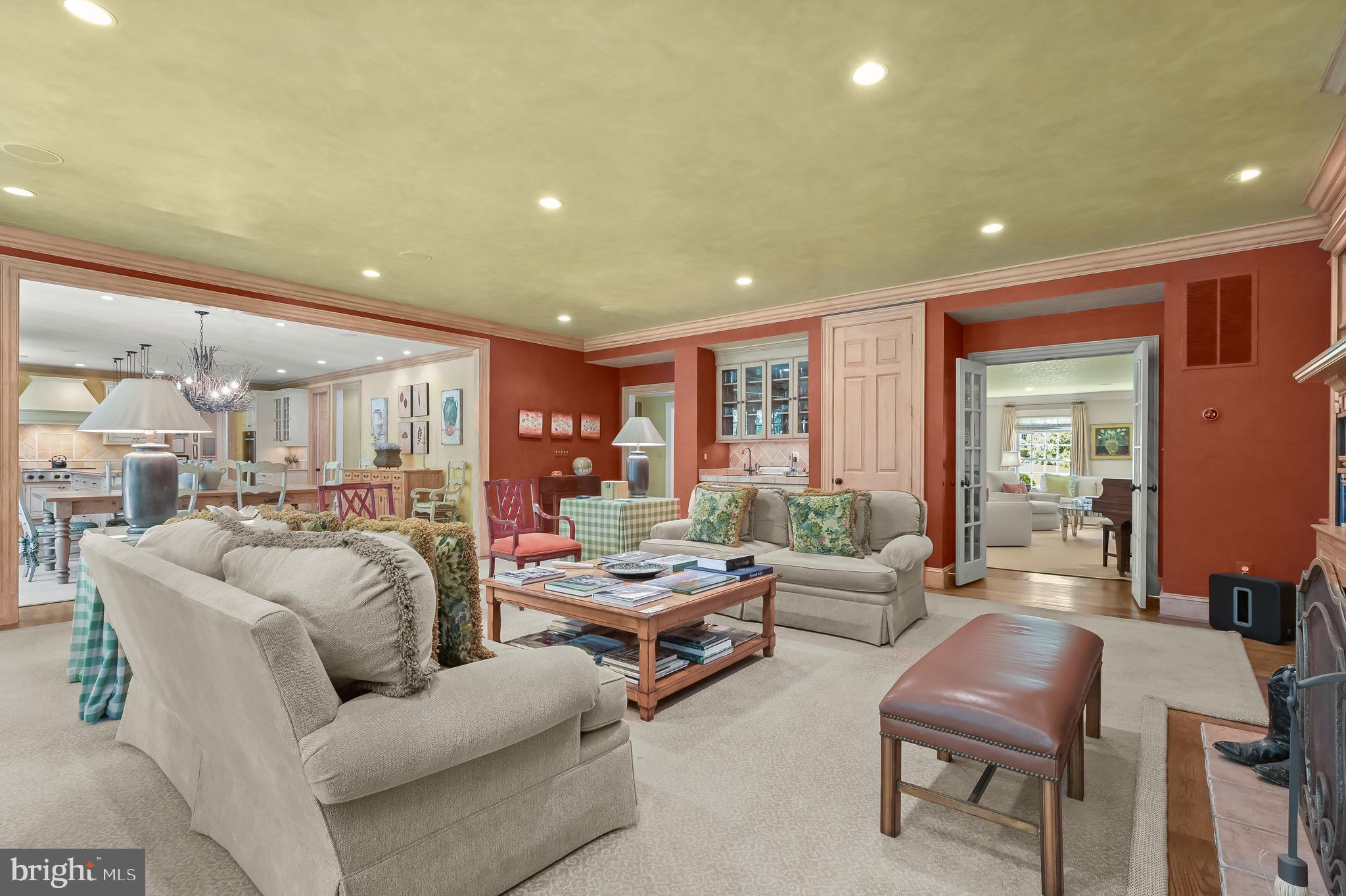 6939 Greentree Road Bethesda, MD 20817 - Photo 19 of 54 Family Room with Wet Bar