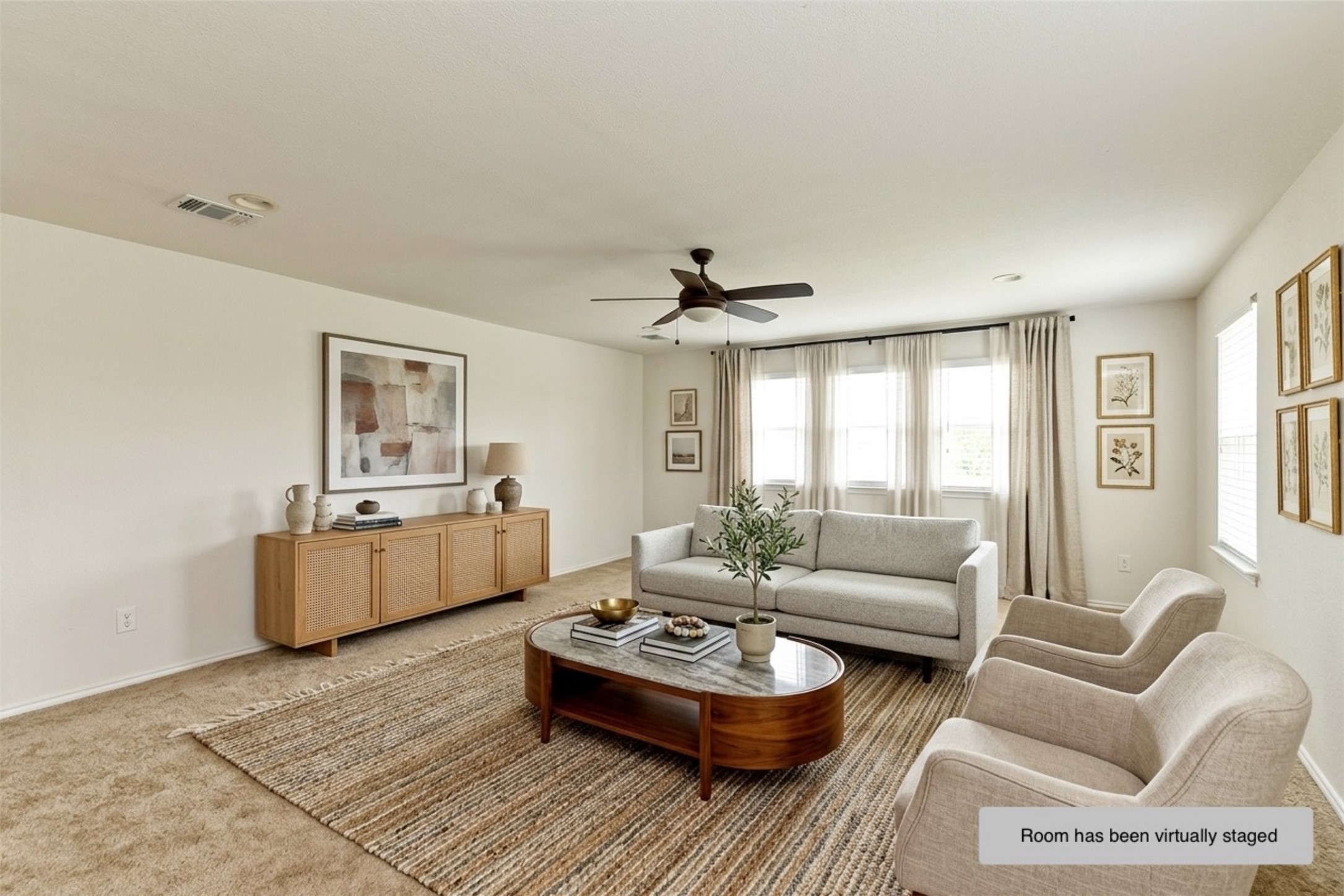 210 Animas Drive Georgetown, TX 78626 - Photo 20 of 31 a living room with furniture and a large window