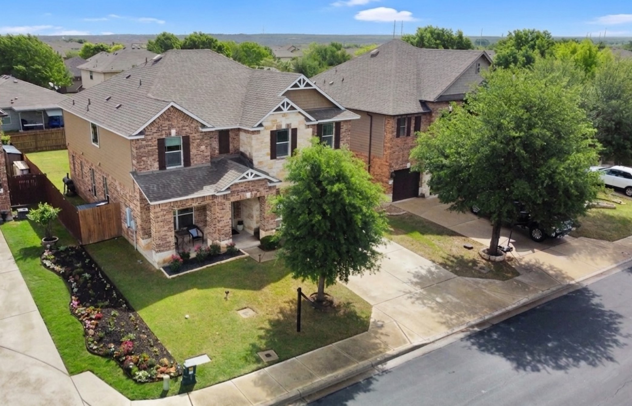 210 Animas Drive Georgetown, TX 78626 - Photo 2 of 31 an aerial view of a house