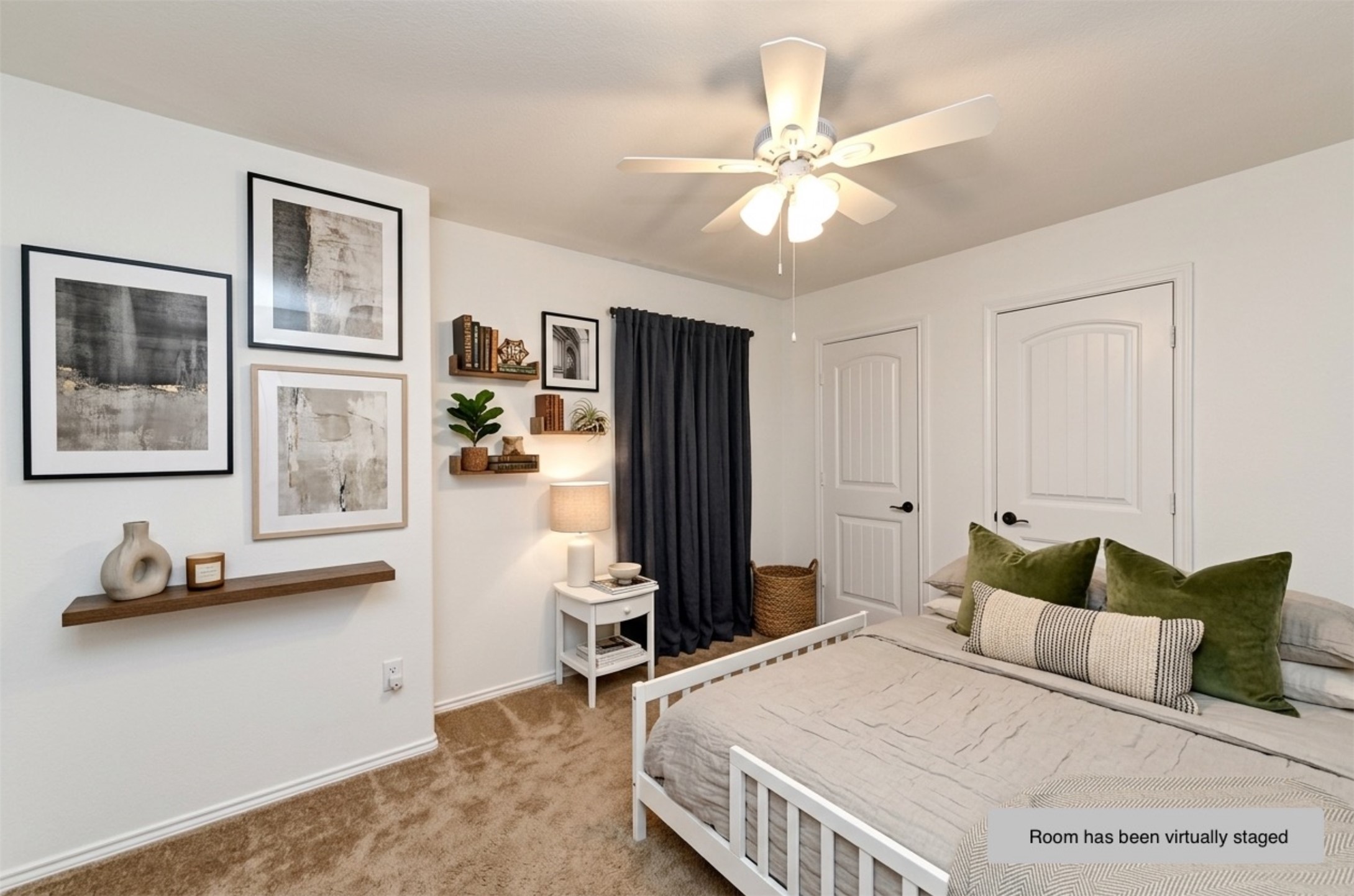 210 Animas Drive Georgetown, TX 78626 - Photo 27 of 31 a bedroom with a bed and wooden floor