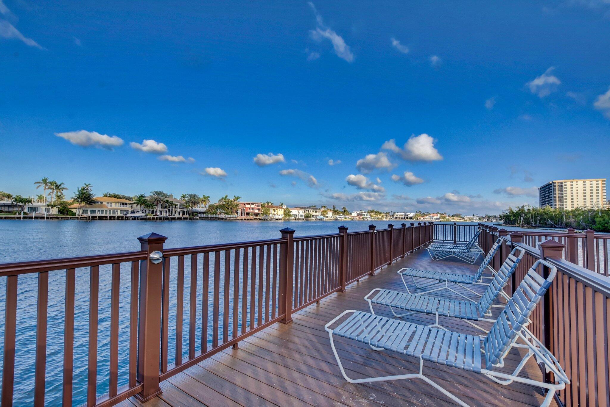 3606 South Ocean Boulevard, Unit 406 Highland Beach, FL 33487 - Photo 16 of 30 a view of a roof deck with couches