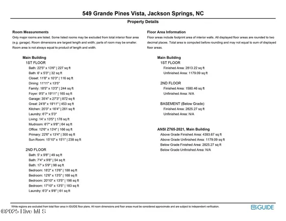 $2,490,000 | 549 Grande Pines Vista, Jackson Springs, NC 27281