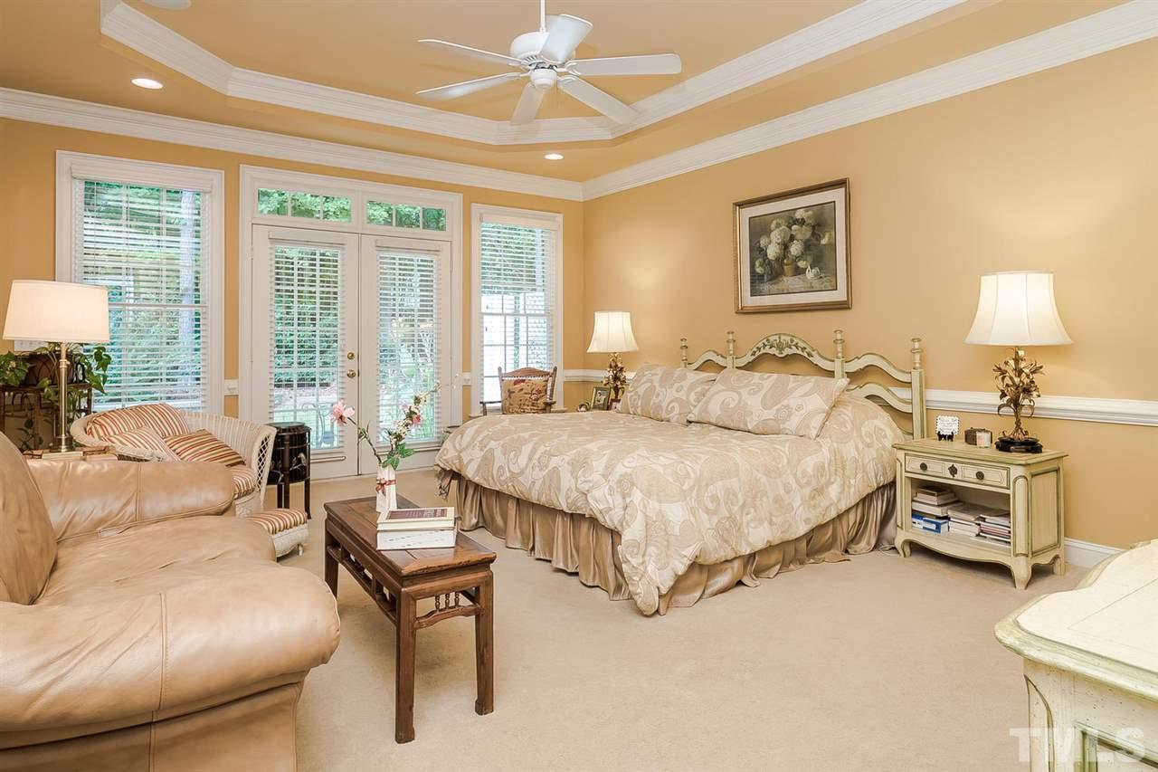 8129 Hawkshead Road Wake Forest, NC 27587 - Photo 10 of 23 Master Bedroom opens onto Deck