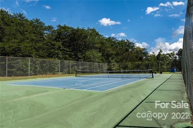 a view of a tennis court