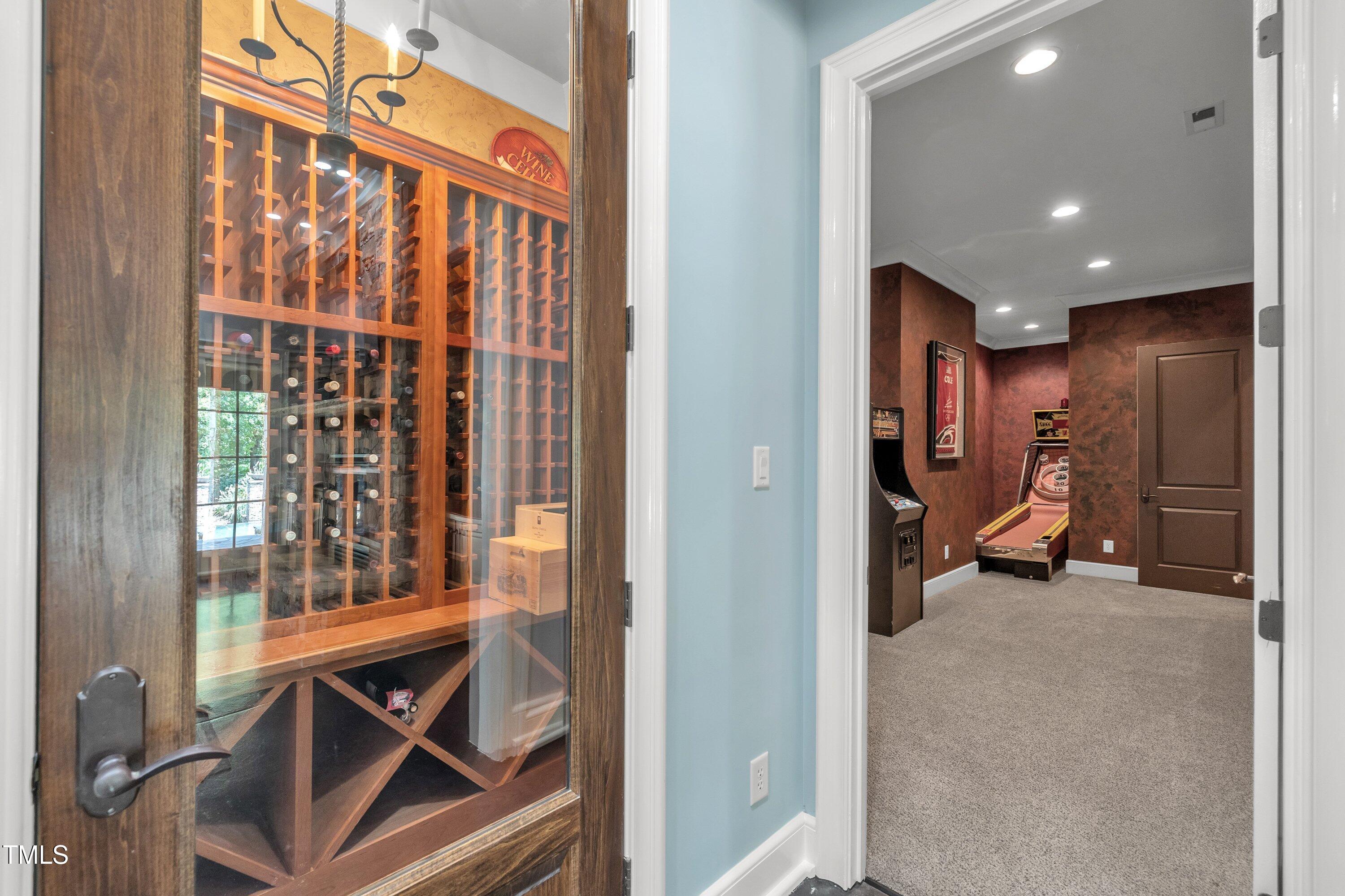 1112 Stone Kirk Drive Raleigh, NC 27614 - Photo 91 of 100 a view of a hallway with workspace