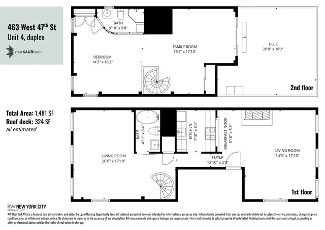 $1,350,000 | 463 West 47th Street, Unit 4 | Hell's Kitchen