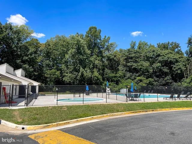 a view of a chair in wooden deck