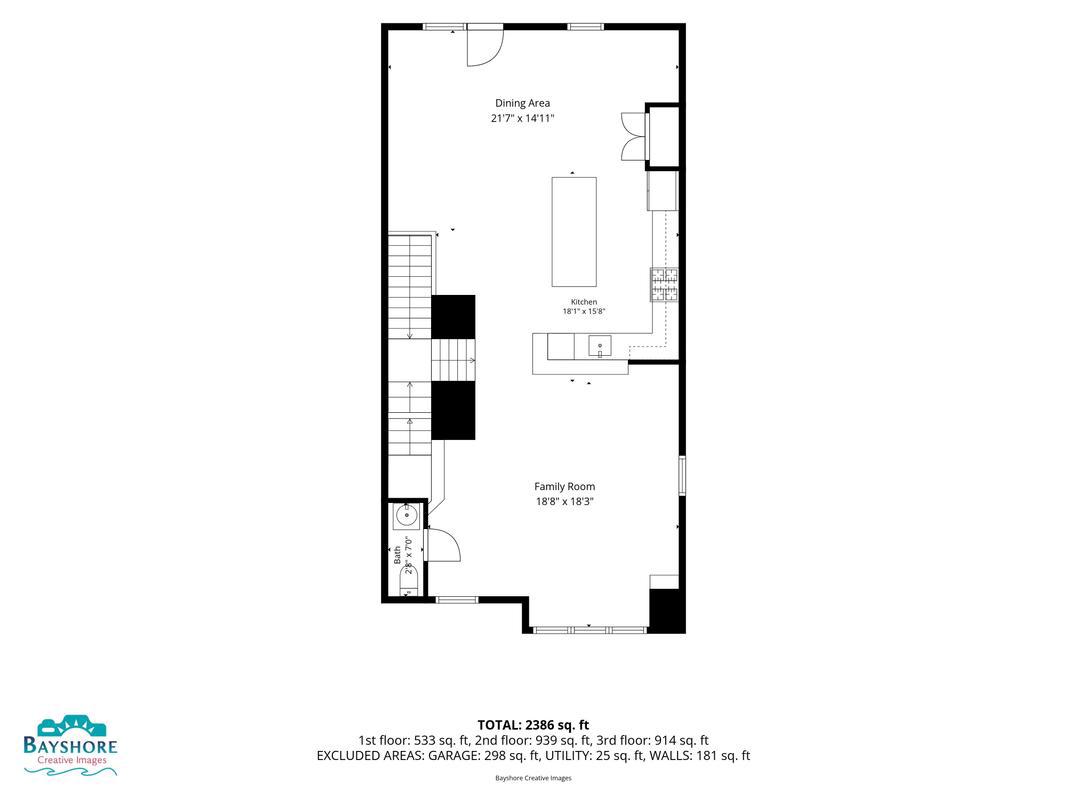 14413 Sandy Ridge Lane Laurel, MD 20707 - Photo 39 of 41 Second level floor plan.