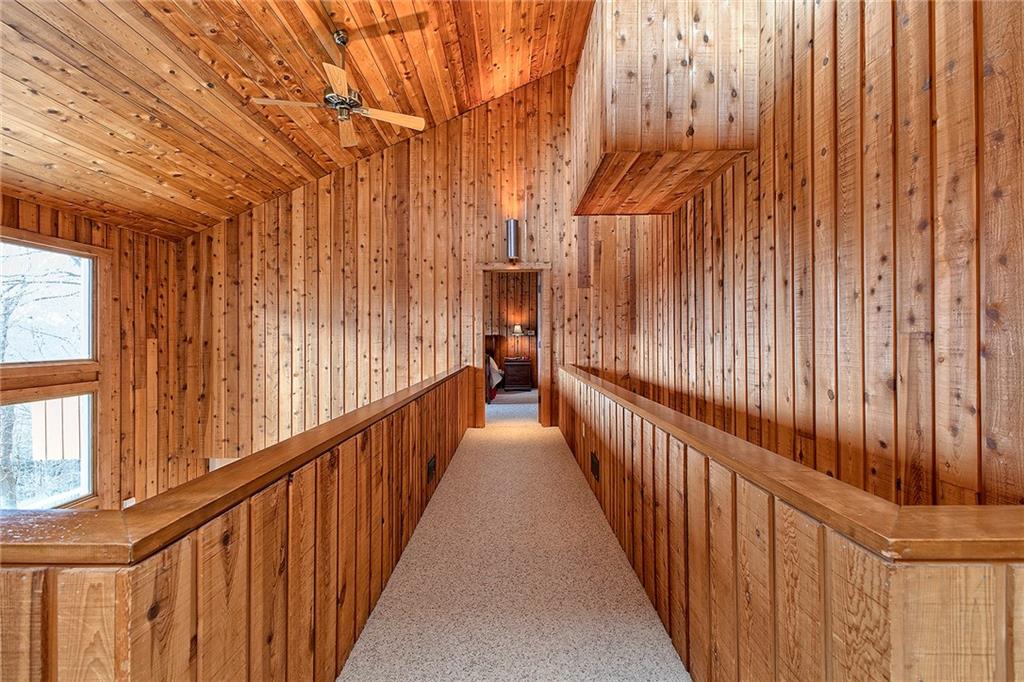 173 Alpine Heights Road Champion, PA 15622 - Photo 25 of 50 a view of a balcony with wooden walls