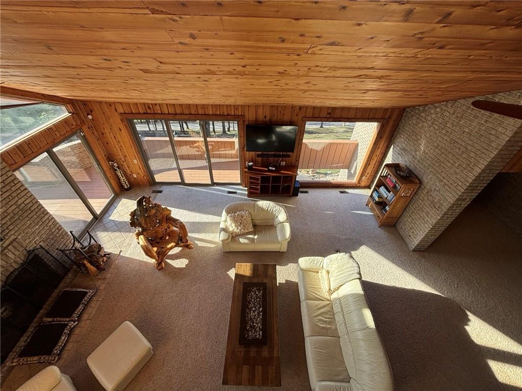 173 Alpine Heights Road Champion, PA 15622 - Photo 4 of 50 a view of a balcony with chairs