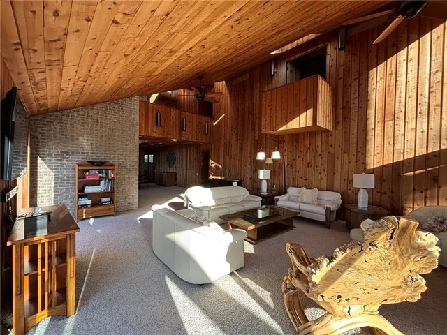 a outdoor space with patio furniture