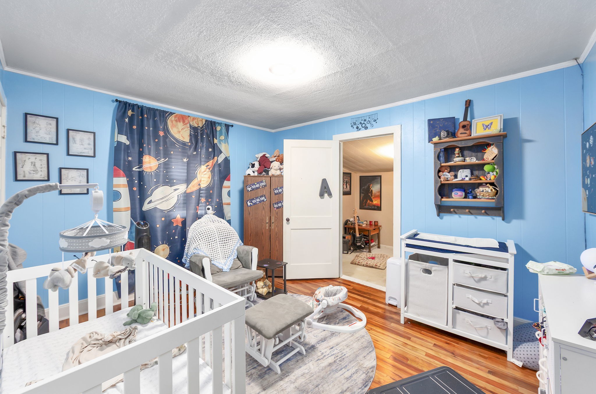9000 Teague Road Medon, TN 38356 - Photo 14 of 22 a bedroom with furniture and wooden floor