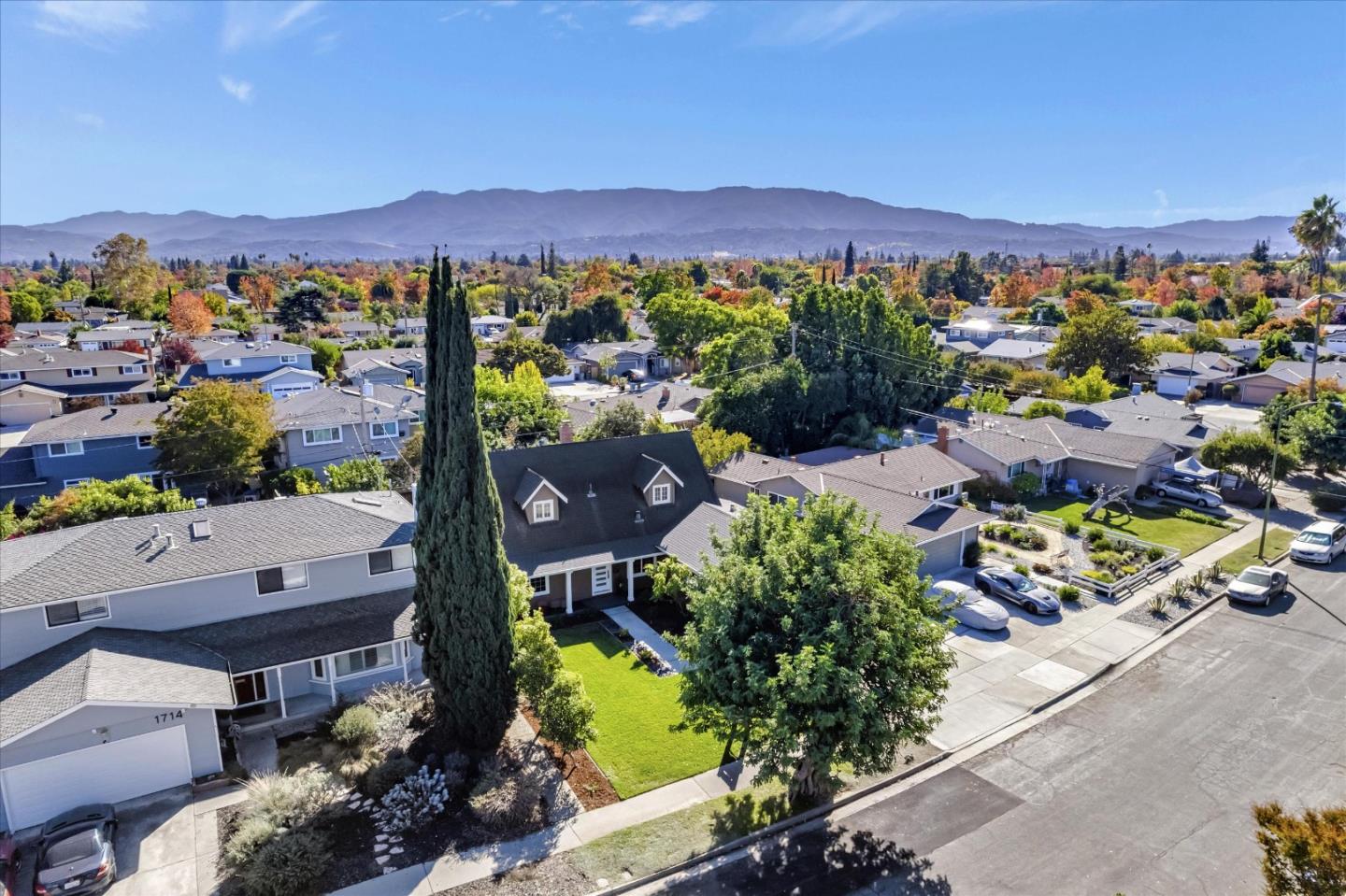 1716 Grizilo Drive San Jose, CA 95124 - Photo 42 of 49 an aerial view of multiple house