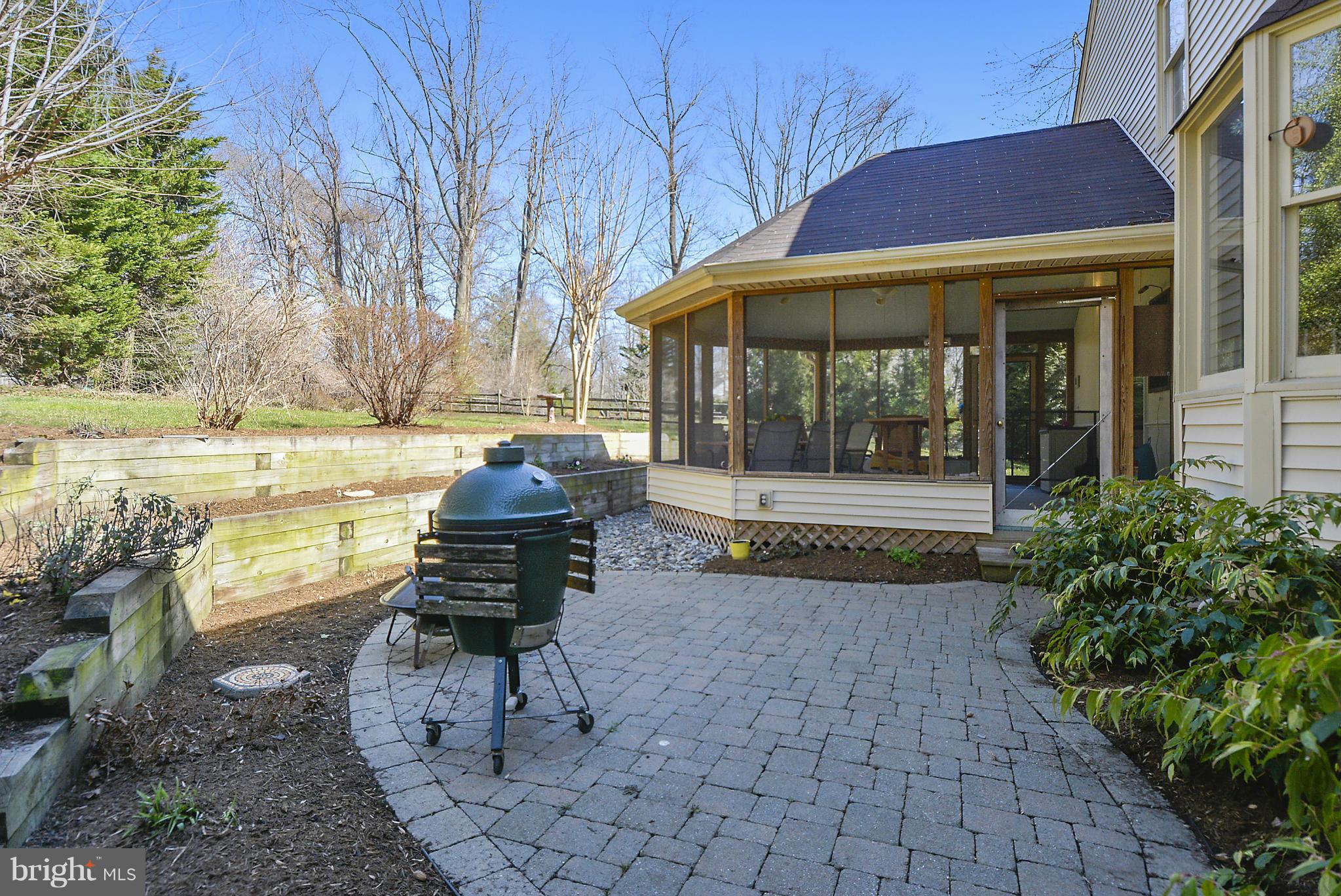 6 Old Sturbridge Road Arnold, MD 21012 - Photo 11 of 27 Paver Patio off Screened Porch