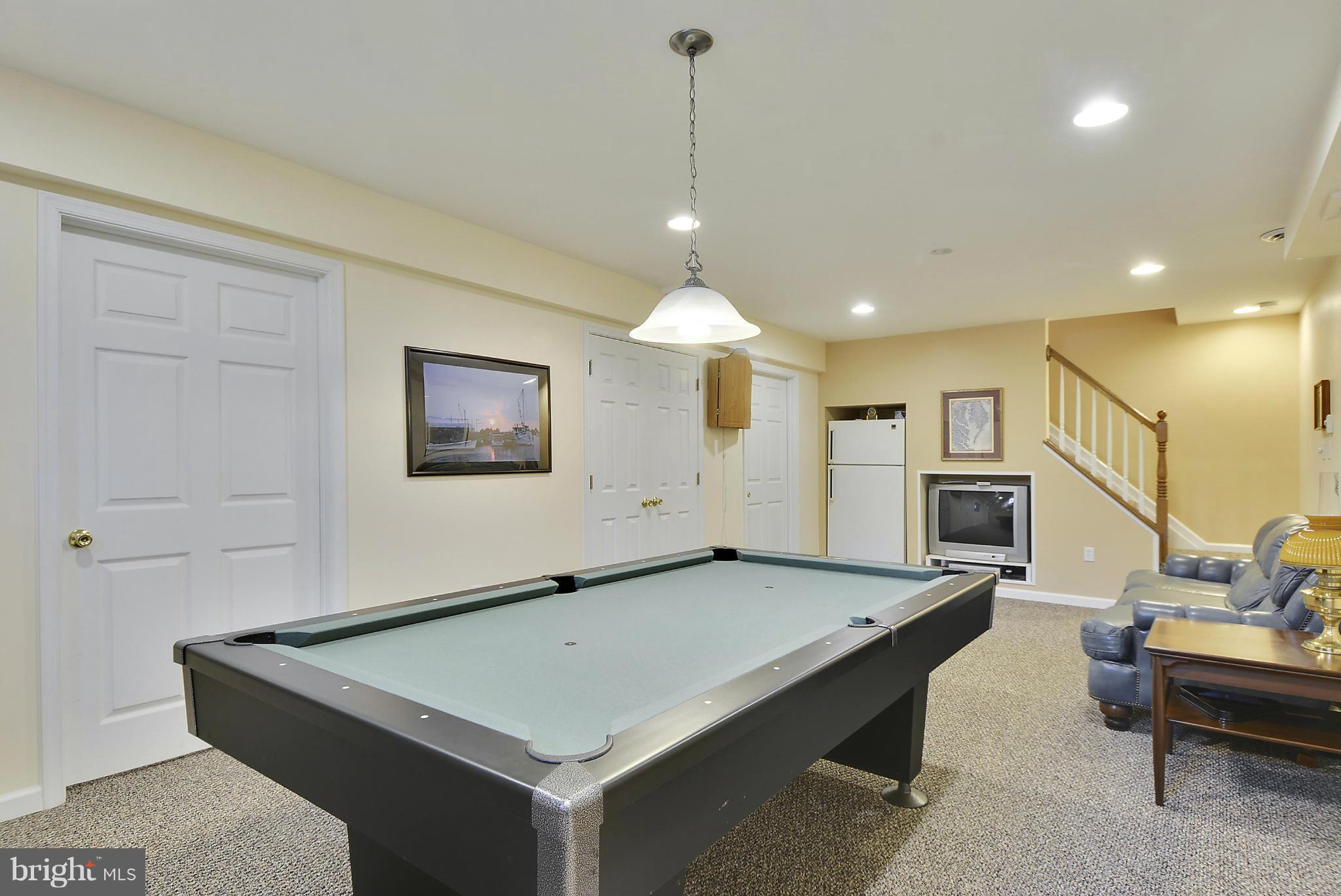 6 Old Sturbridge Road Arnold, MD 21012 - Photo 20 of 27 Club Room. Pool Table Conveys!