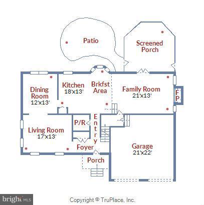 6 Old Sturbridge Road Arnold, MD 21012 - Photo 25 of 27 Main Level Floor Plan