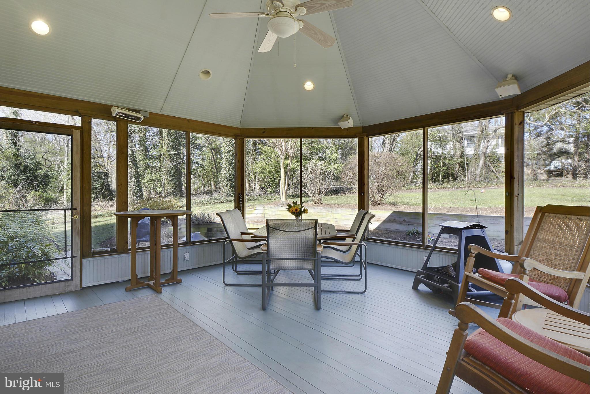 6 Old Sturbridge Road Arnold, MD 21012 - Photo 10 of 27 Fabulous Screened Porch w/ 2 Infra-red Heaters