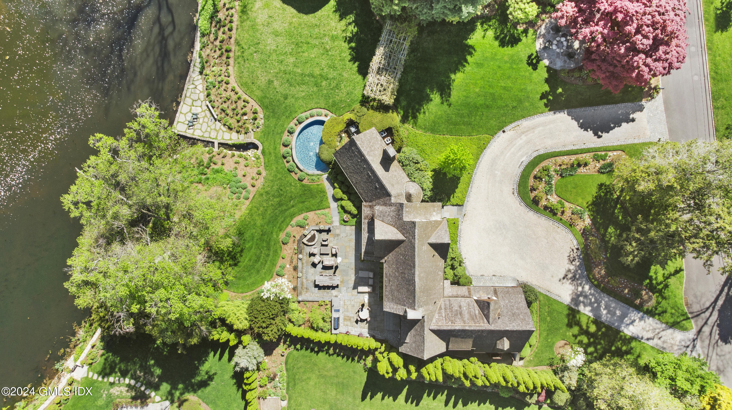 7 Orchard Drive Greenwich, CT 06830 - Photo 36 of 44 Aerial