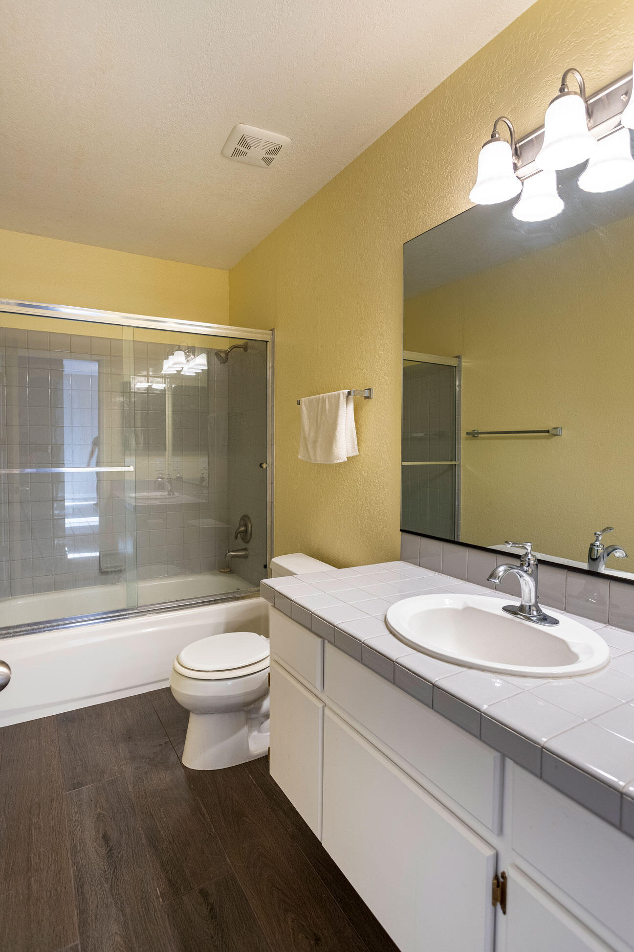 41865 Petersfield Road Bermuda Dunes, CA 92203 - Photo 22 of 26 a bathroom with a sink a toilet and shower