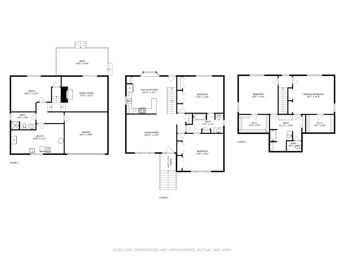 908 Pershing Drive Wauconda, IL 60084 - Photo 35 of 38 a picture of a floor plan