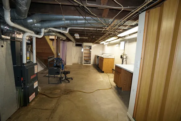 a view of empty room