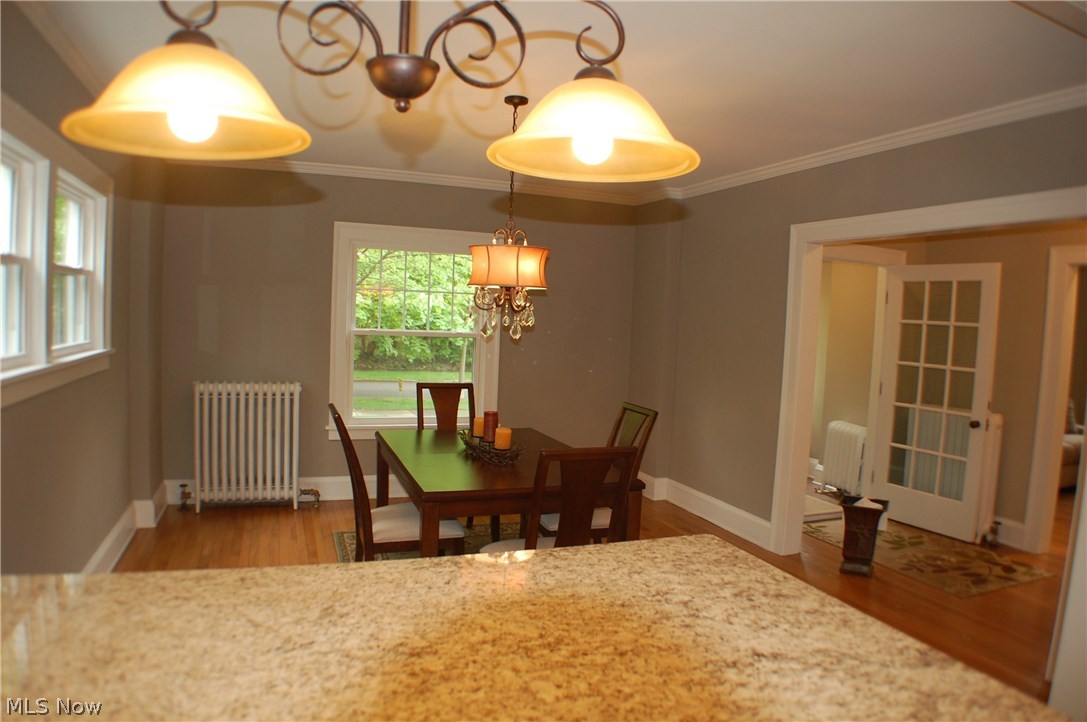 2277 Lamberton Road Cleveland, OH 44118 - Photo 8 of 34 Dining room is large enough to hold family gatherings--and everyone will want to hang out at the kitchen too with it's open yet classic and warm feel!