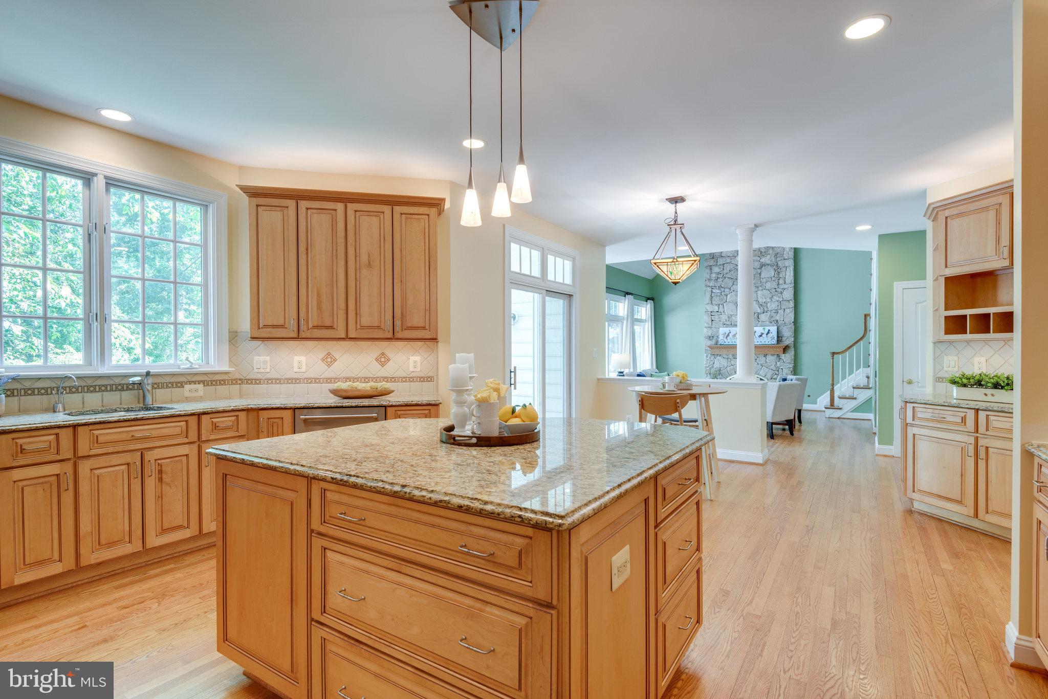 12104 North Walnut Branch Road Reston, VA 20194 - Photo 16 of 70 Island has storage and counter space.