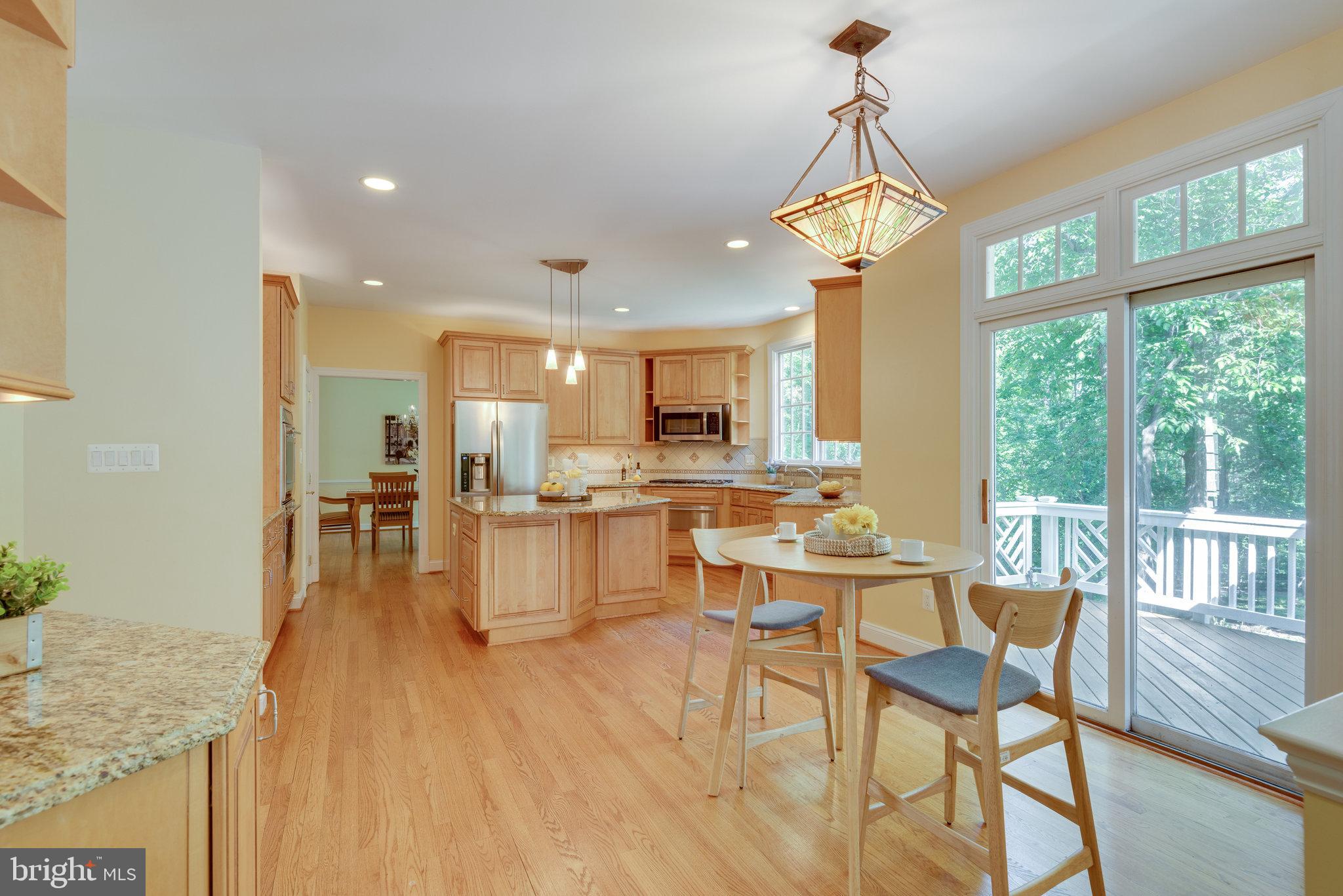 12104 North Walnut Branch Road Reston, VA 20194 - Photo 23 of 70 A sliding door opens to the deck.