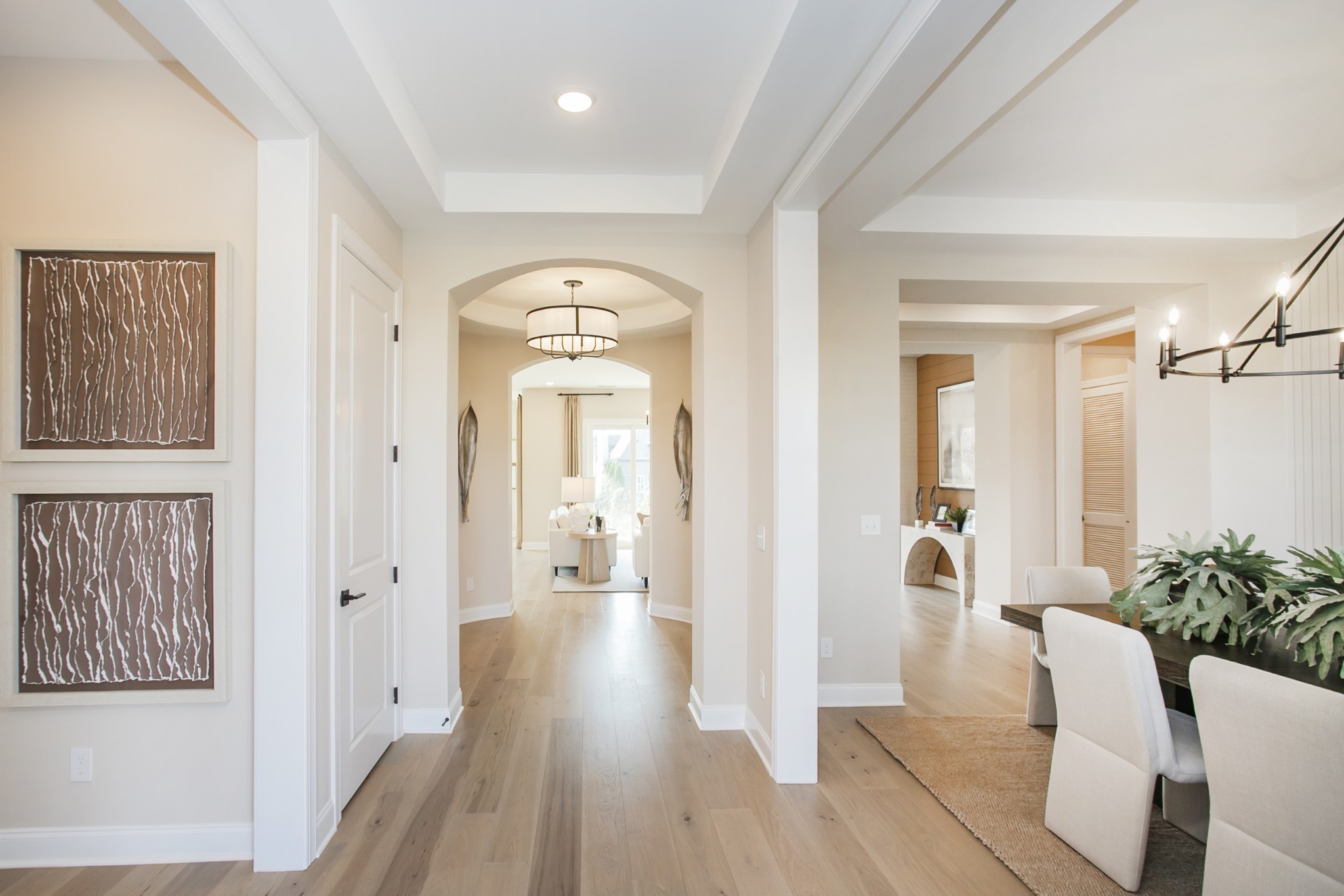 1935 Harmony Road Spring Hill, TN 37174 - Photo 84 of 99 a view of a hallway with wooden floor and furniture
