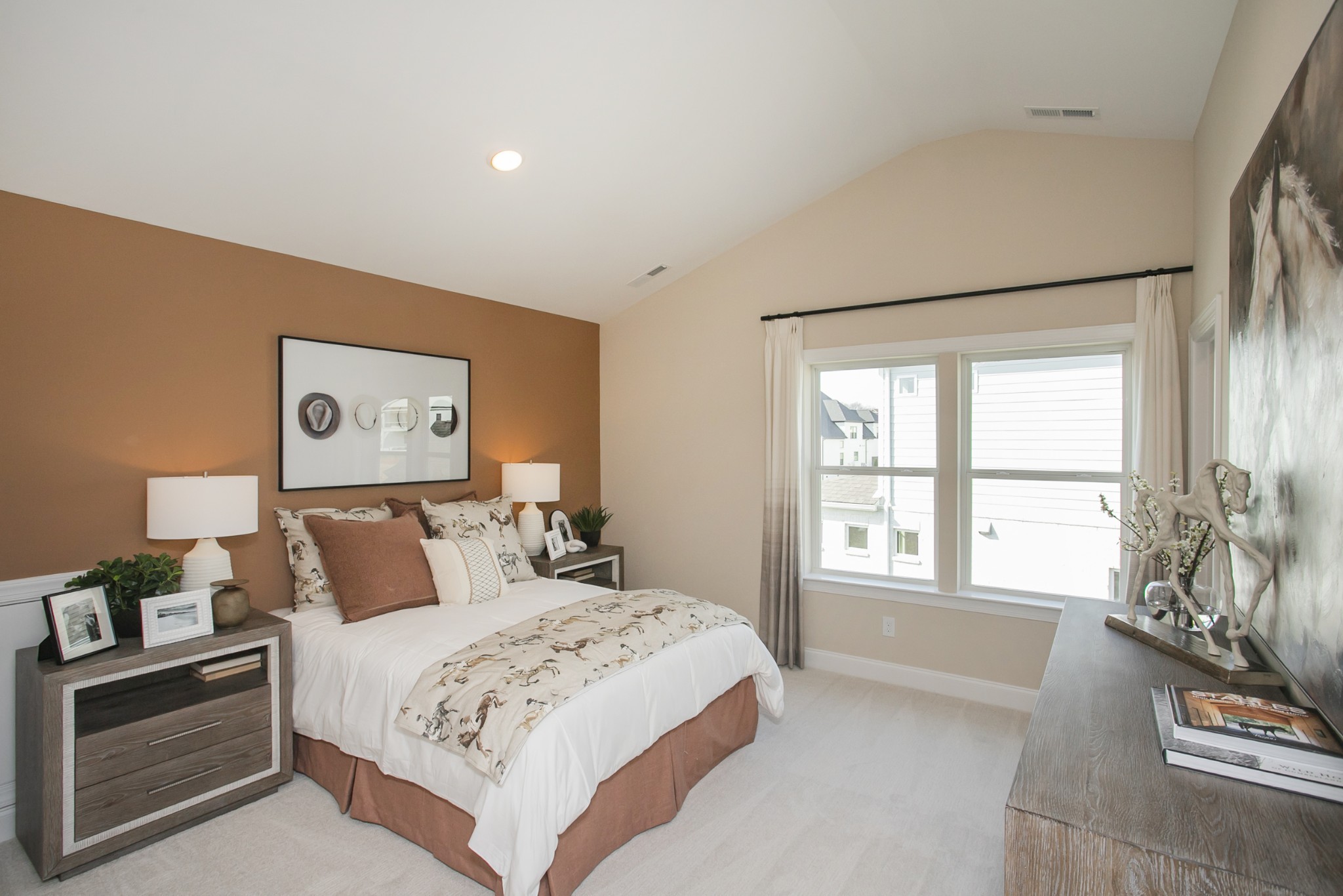 1935 Harmony Road Spring Hill, TN 37174 - Photo 92 of 99 a bedroom with a large bed and a window