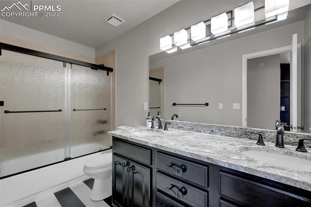 755 Struthers Loop Colorado Springs, CO 80921 - Photo 21 of 37 Full bath upstairs