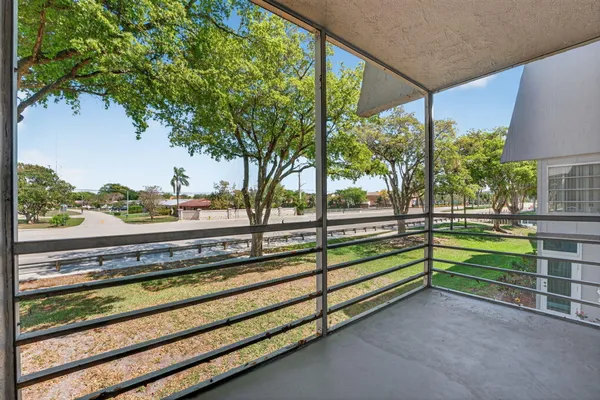 a view of a street view from a window