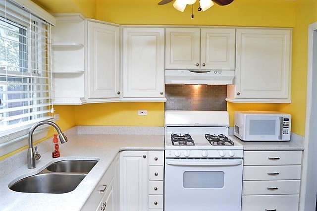 244 North Ridgemoor Avenue Mundelein, IL 60060 - Photo 4 of 10 a kitchen with a sink and a stove top oven