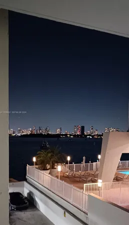 a view of city from roof deck
