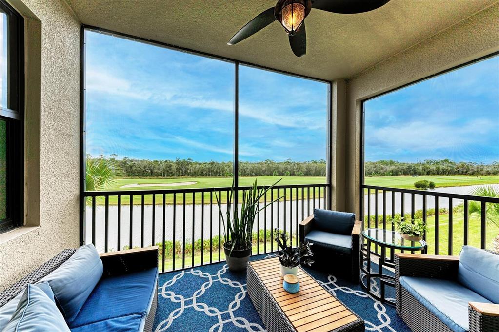 17902 Gawthrop Drive, Unit 307 Lakewood Ranch, FL 34211 - Photo 33 of 74 a view of a balcony with furniture