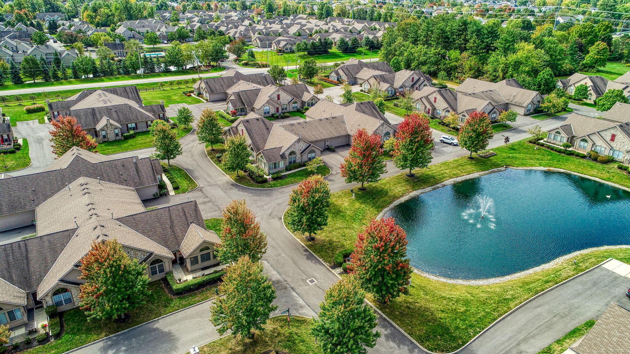 3732 Stoneway Point Powell, OH 43065 - Photo 42 of 43 Aerial