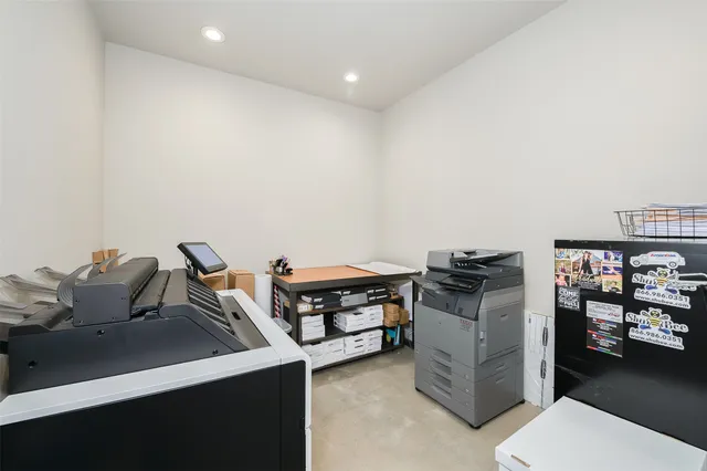 a view of storage and utility room