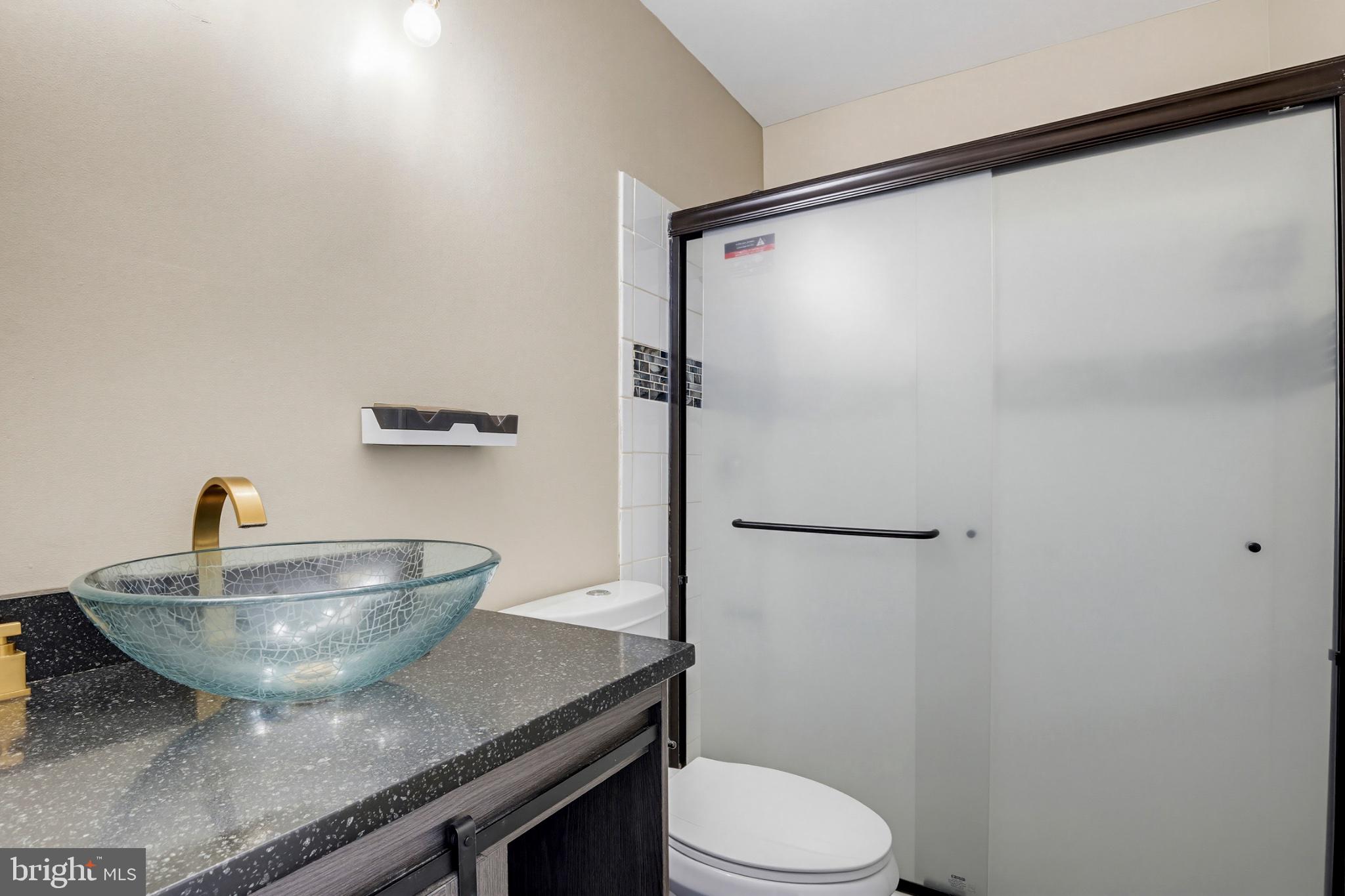 15123 Philip Lee Road Chantilly, VA 20151 - Photo 23 of 26 Sleek bathroom with modern elegance.