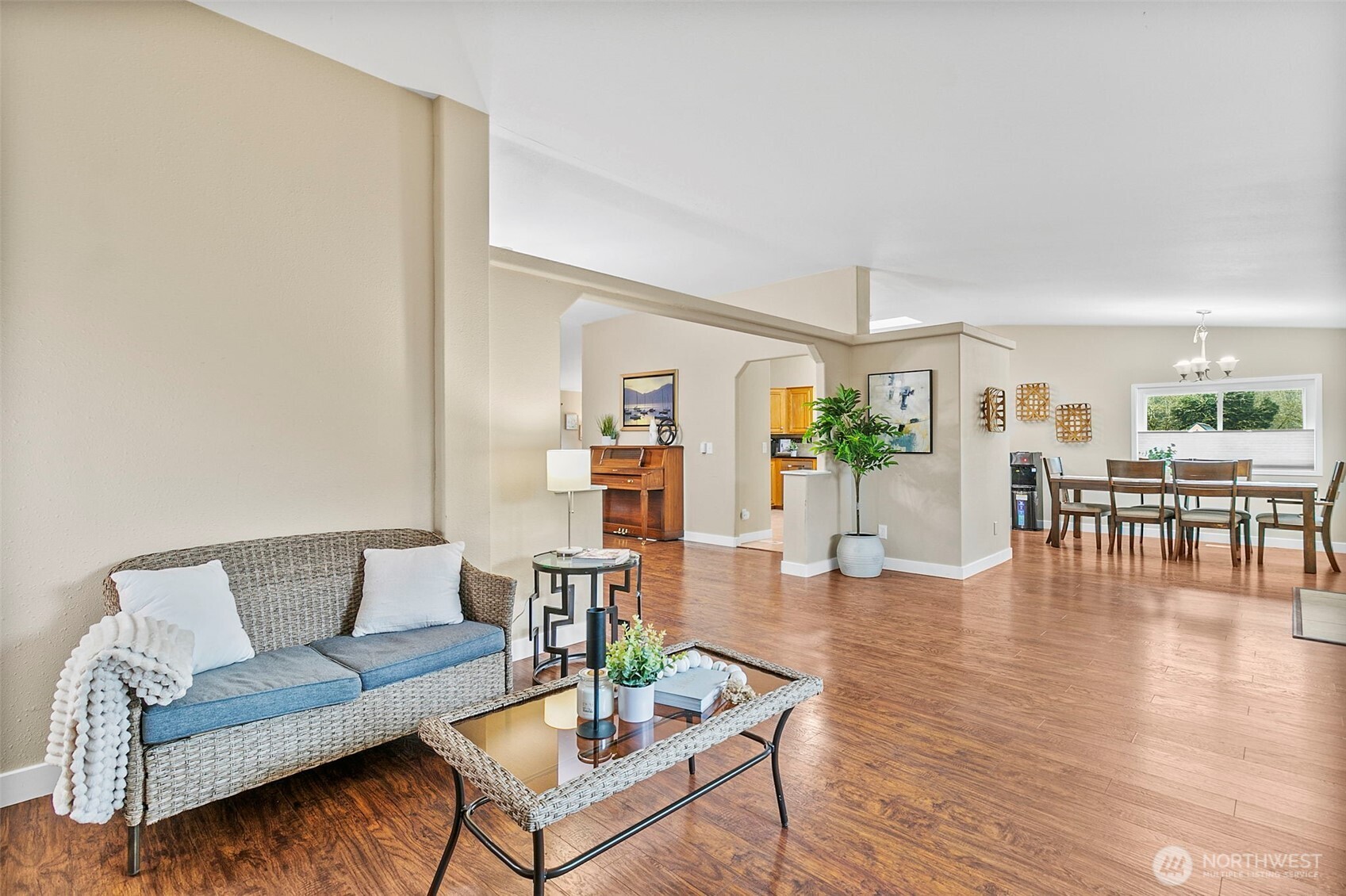 4416 South 315th Street Auburn, WA 98001 - Photo 14 of 37 a living room with furniture and wooden floor