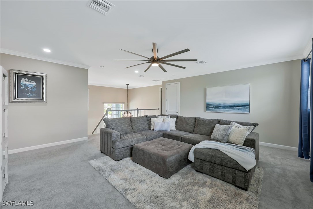 11697 Canopy Loop Fort Myers, FL 33913 - Photo 13 of 50 a living room with furniture and a ceiling fan