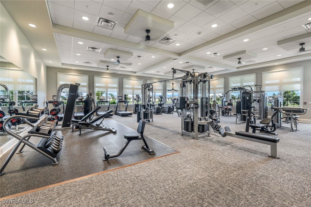 11697 Canopy Loop Fort Myers, FL 33913 - Photo 40 of 50 a view of a room with gym equipment
