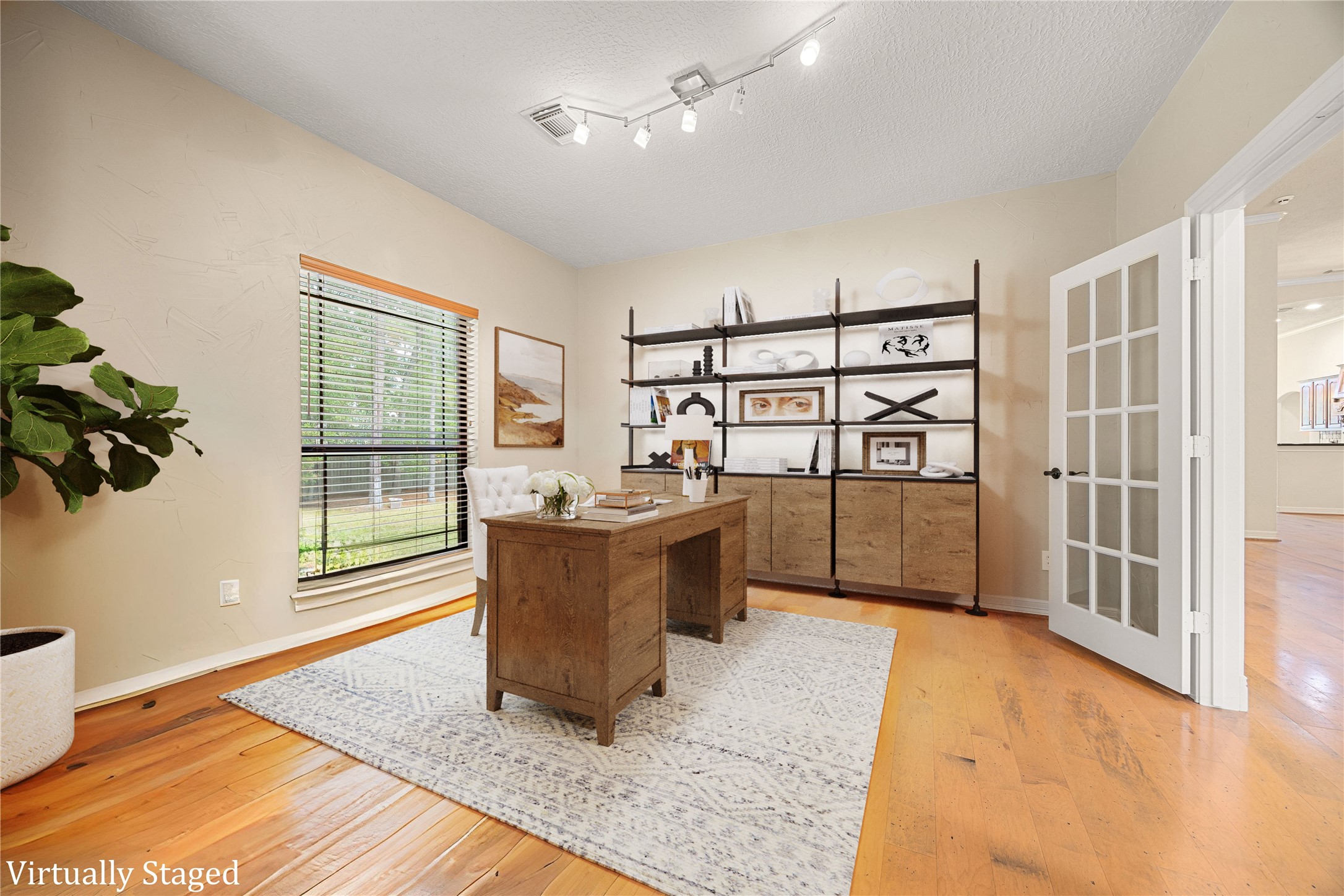 28618 Benders Crossing Drive Spring, TX 77386 - Photo 30 of 46 Alternate view of the private study showcasing generous natural light, ample wall space, and flexible layout options. Easily adaptable for remote work, hobbies, or a secondary living area.